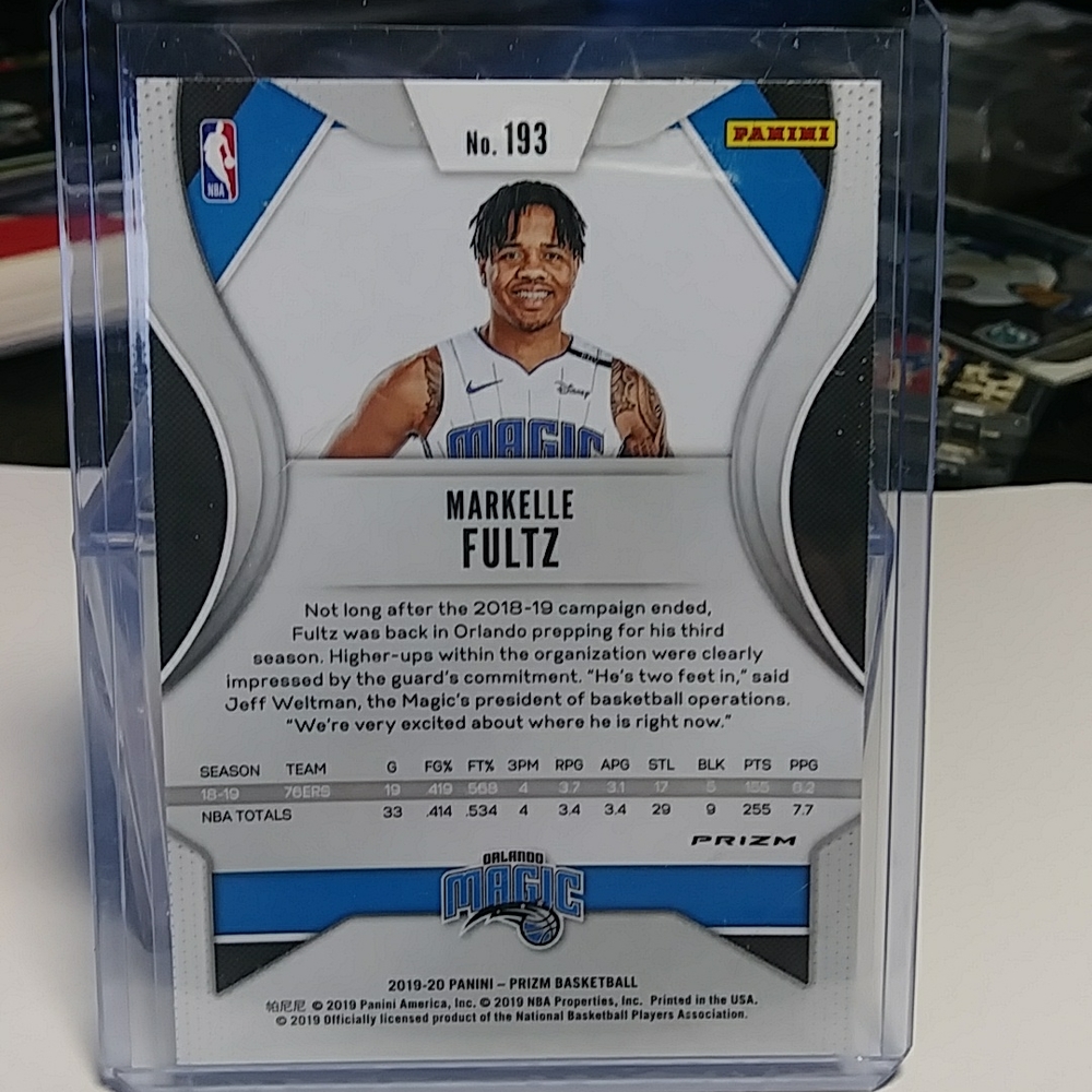 Markell fultz #193 - Picture 2 of 2